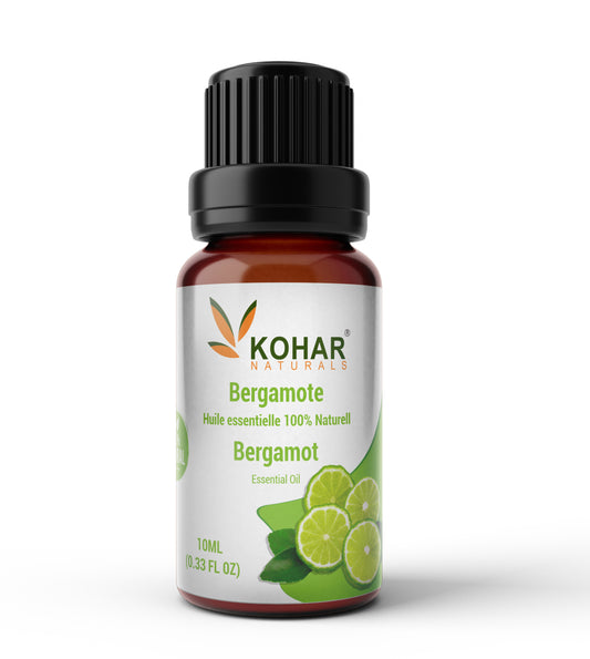 Bergamot Essential Oil - Fresh Uplifting Aroma - 10 ml