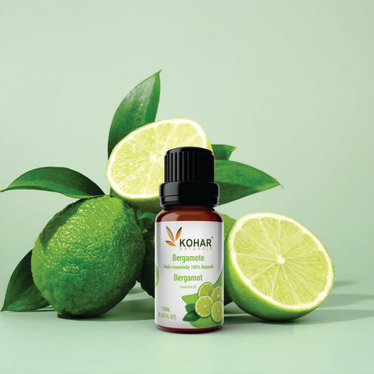 Bergamot Essential Oil - Fresh Uplifting Aroma - 10 ml