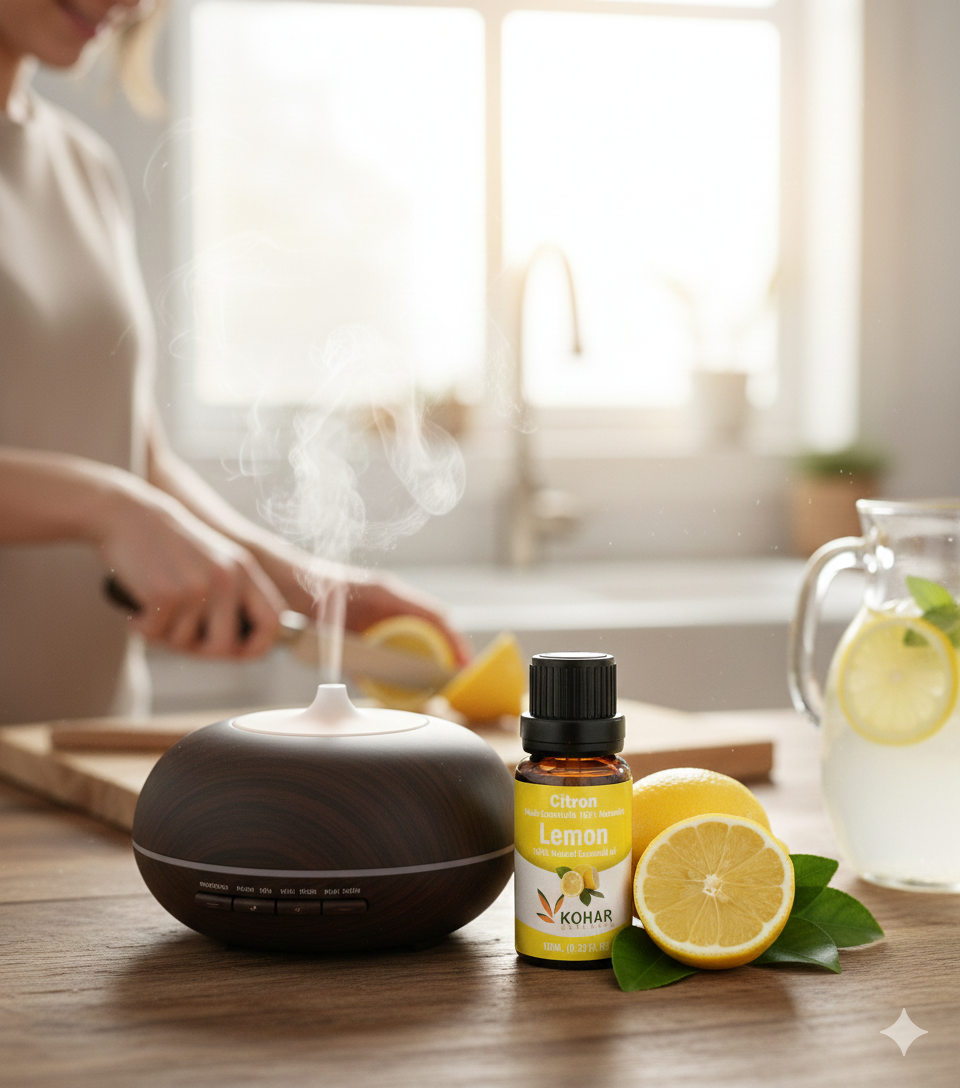 100% Pure Natural Lemon Essential Oil 10 ml