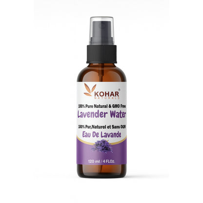 100% Pure Lavender Flower Water Spray — 120 ml
