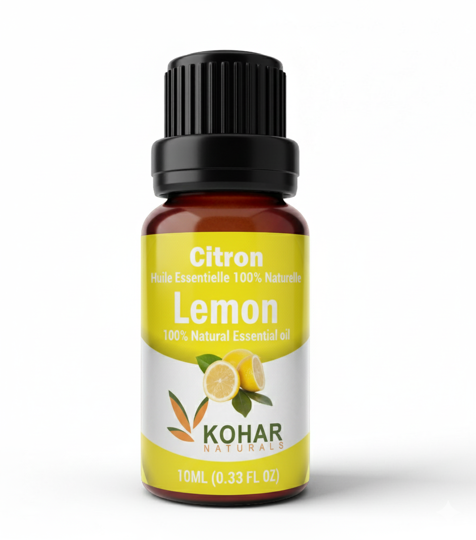 100% Pure Natural Lemon Essential Oil 10 ml