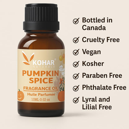 Pumpkin Spice Fragrance Oil – 10 ml