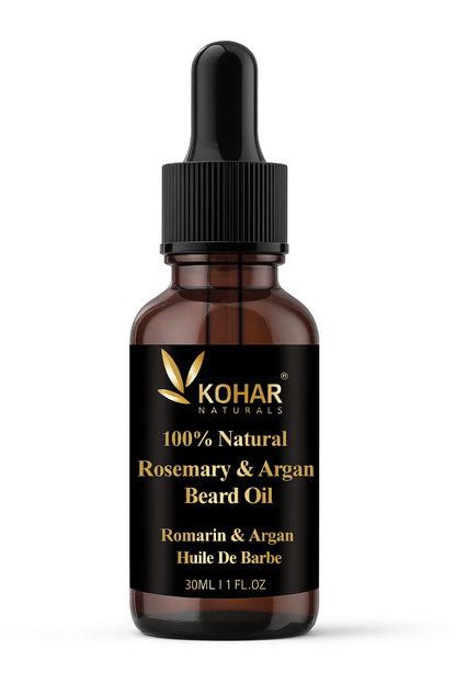 Premium Rosemary & Argan Beard Oil 30 ml