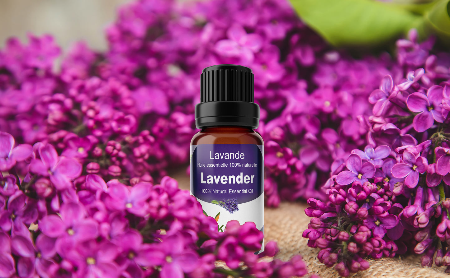 6 Pack Gift Set of Essential Oils - Lavender, Eucalyptus, Lemongrass, Peppermint, Sandalwood and Sweet Orange